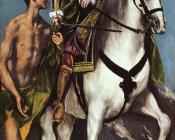 St. Martin and the Beggar - 埃尔·格列柯